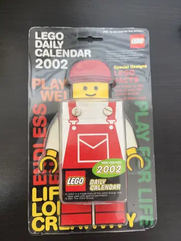 LEGO DAILY CALENDAR 2002 미니 피규어형