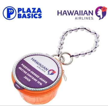 HAWAIIAN AIRLINES 하와이안항공 참 파우치 POG 주스