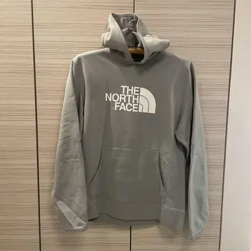 THE NORTH FACE 후드 부착 후드티 그레이