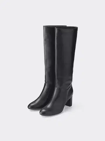 GU 힐 롱 부츠+E M(23.5cm) BLACK
