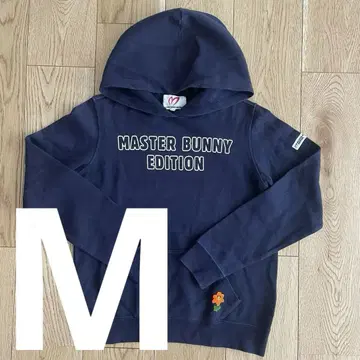 MASTER BUNNY EDITION 골프 후드티 네이비 후드 부착