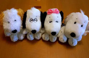 스누피 친구들 봉제 인형 세트