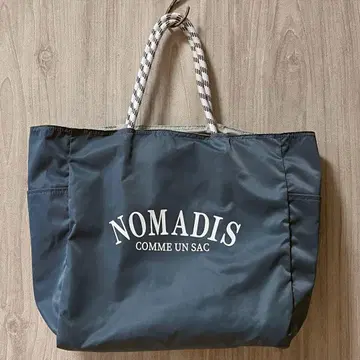 IENA NOMADIS 별주 SAC 리버서블 토트백 M 그레이 중고품