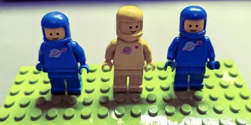 LEGO 미니 피규어 우주 비행사 3개 세트