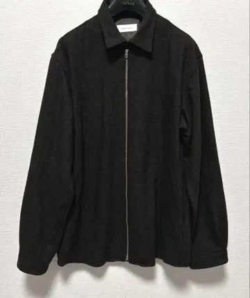 adam et rope 울 홈스펀 블루종 스윙탑