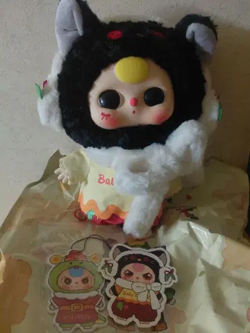 BABYTHREE 베이비쓰리 크리스마스 검은 고양이