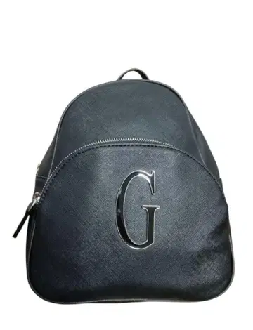 GUESS 게스 백팩 미니 블랙 가죽