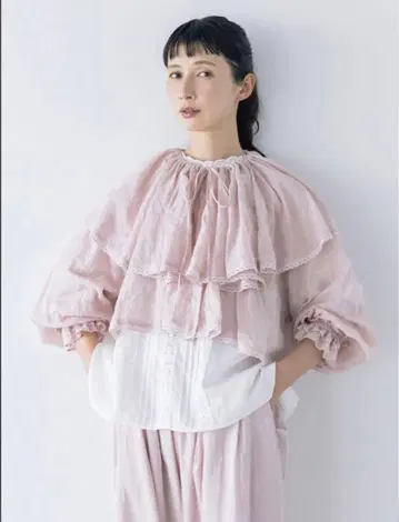 kazumi x Samansa Mos2 케이프 달린 볼레로