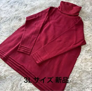 provador 컷 티어드 퍼포카 속기모 튜닉 레드 3L 새상품