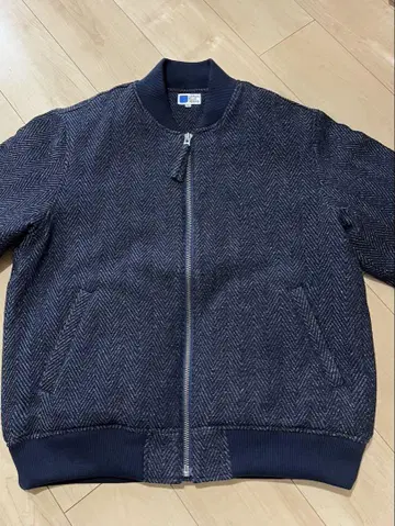 [ 미사용 ] JAPAN BLUE JEANS 봄버 자켓 XL