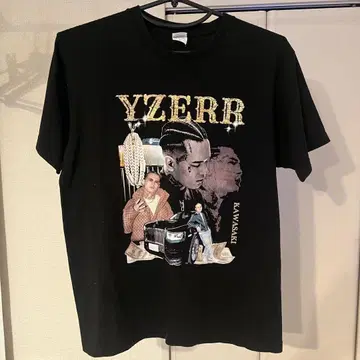 YZERRB 그래픽 T셔츠 L 블랙