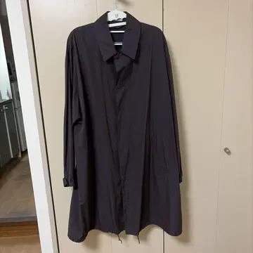 AURALEE 오라리 샴브레이 빅 수텐 코트