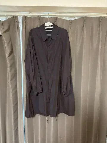 AURALEE 오라리 샴브레이 빅 수텐 코트