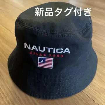 NAUTICA SPORTY LOGO EMB BUCKET HAT