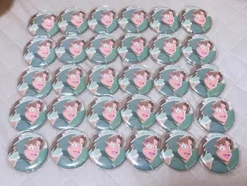 젠포지 이사쿠 세가 럭키 쿠지 캔뱃지 닌타마 란타로