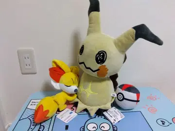 새상품 미미큐 포코 타이머볼 봉제 인형 세트