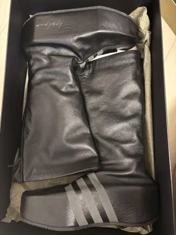 Y-3 KYASU OVERBOOT W 블랙 9 Y-3의 레어 롱 부츠