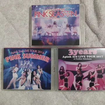 Apink LIVE TOUR Blu-ray 3장 세트