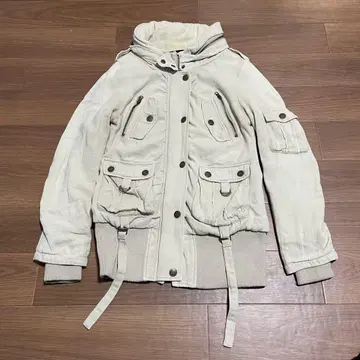 2000s unknown bono 볼륨 넥 자켓 Pumpkin