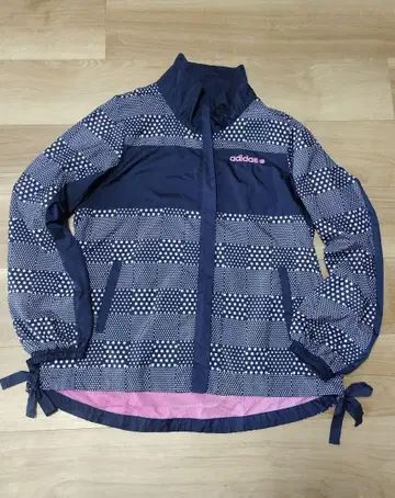 adidas 도트 무늬 점퍼 바스락