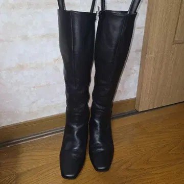 롱 부츠 블랙