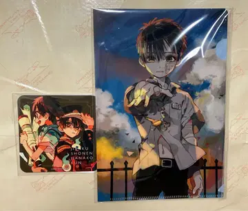 지박소년 하나코 군 클리어 파일 코스터 세트