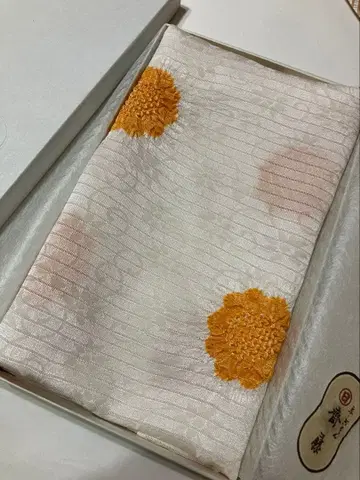 새상품 기온 사이토 와다시 시보리 오비 장식 천