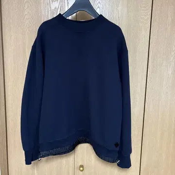 sacai 트레이닝복 맨투맨 풀오버 네이비
