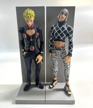 [ 2체 세트 ] 죠죠 죠르노 미스타 피규어 블랙 DXF