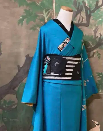 터콰이즈 화려한 중후리소데 이척후리소데