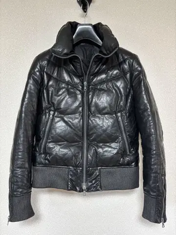 BACKLASH 블랙 가죽 자켓 사이즈 1