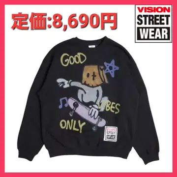 VISION STREET WEAR 그래픽 맨투맨