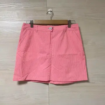 [ Callaway ] 돋보이는 핑크! 깅엄 체크 미니 스커트 골프웨어