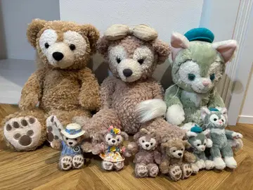 디즈니 봉제 인형 더피 셰리 메이 젤라토니 묶음 판매