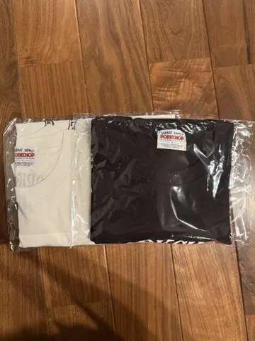[ 새상품 2개 세트 ] PORKCHOP PORK FRONT TEE 25