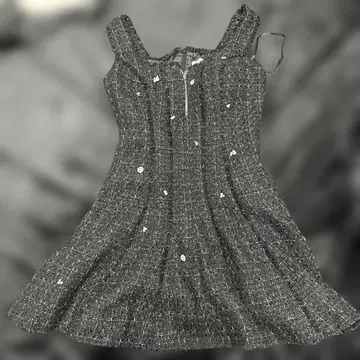 ROBE de FLEURS 슬리브리스 미니 원피스 S