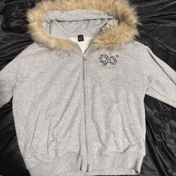 9090 girl Logo Far Zip Hoodie S