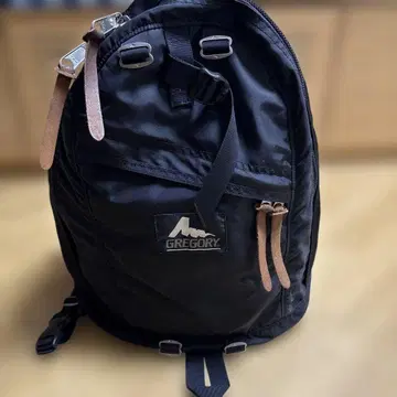 구형 로고 GREGORY 데이팩 백팩 블랙블랙