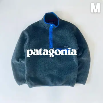 Patagonia 1990년 신틸라 스냅 T USA M 그레이