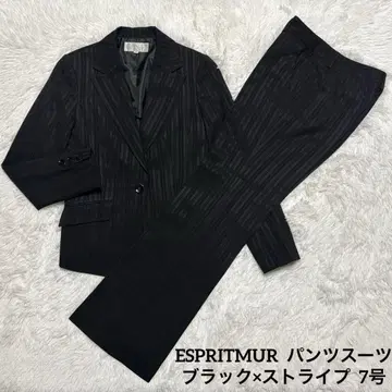에스프리뮬 수트 셋업 블랙 x 스트라이프 셋업 ESPRITMUR
