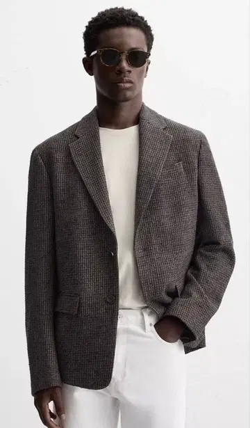 정가 19,900엔 새상품 ZARA 2025 트위드 자켓 S 사이즈