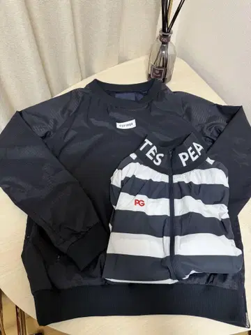 PG 로고 네이비 긴팔 자켓 2세트