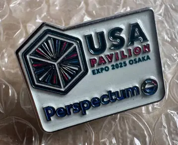 USA 미국관 Perspectum 스폰서 핀 배지 스태프 핀