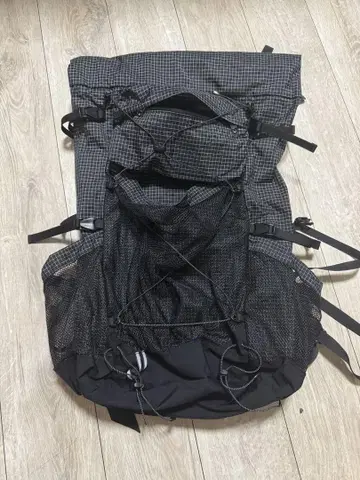 X-Pac 소재 40L+10L 외부 가방 포함 경량 알루미늄 프레임 백팩