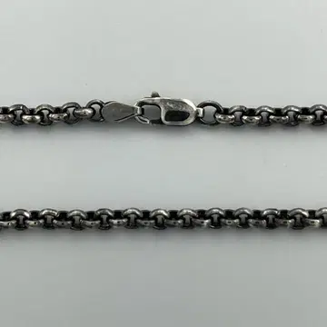 실버 925 롤 체인 40cm 훈증