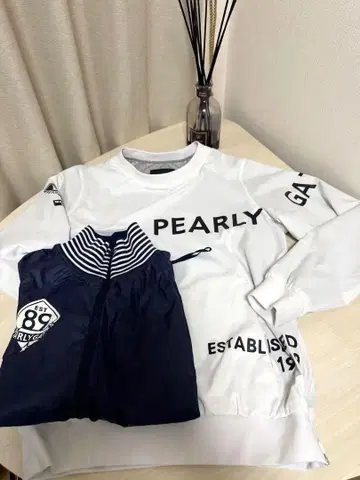 PEARLY 화이트 긴팔 자켓 2세트