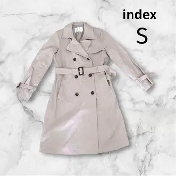 index 인덱스 트렌치코트 [ S ] 안감 벨트 가을 봄