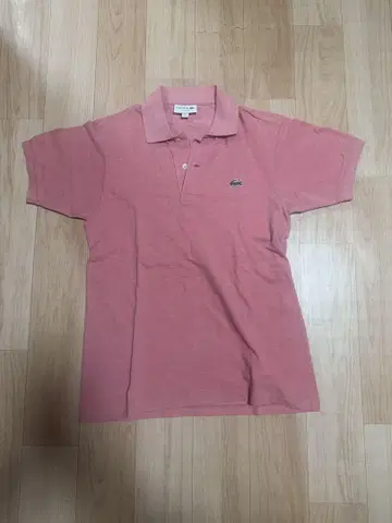 LACOSTE 피케 셔츠 핑크