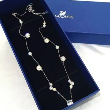 SWAROVSKI 스와로브스키 크리스탈 롱 목걸이