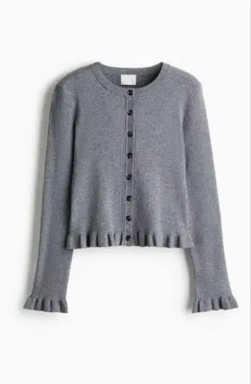 h&m 리브 니트 가디건 S size